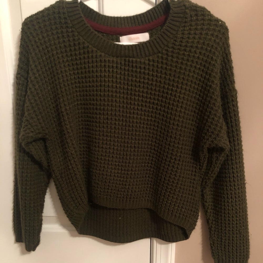 Small Crop Sweater